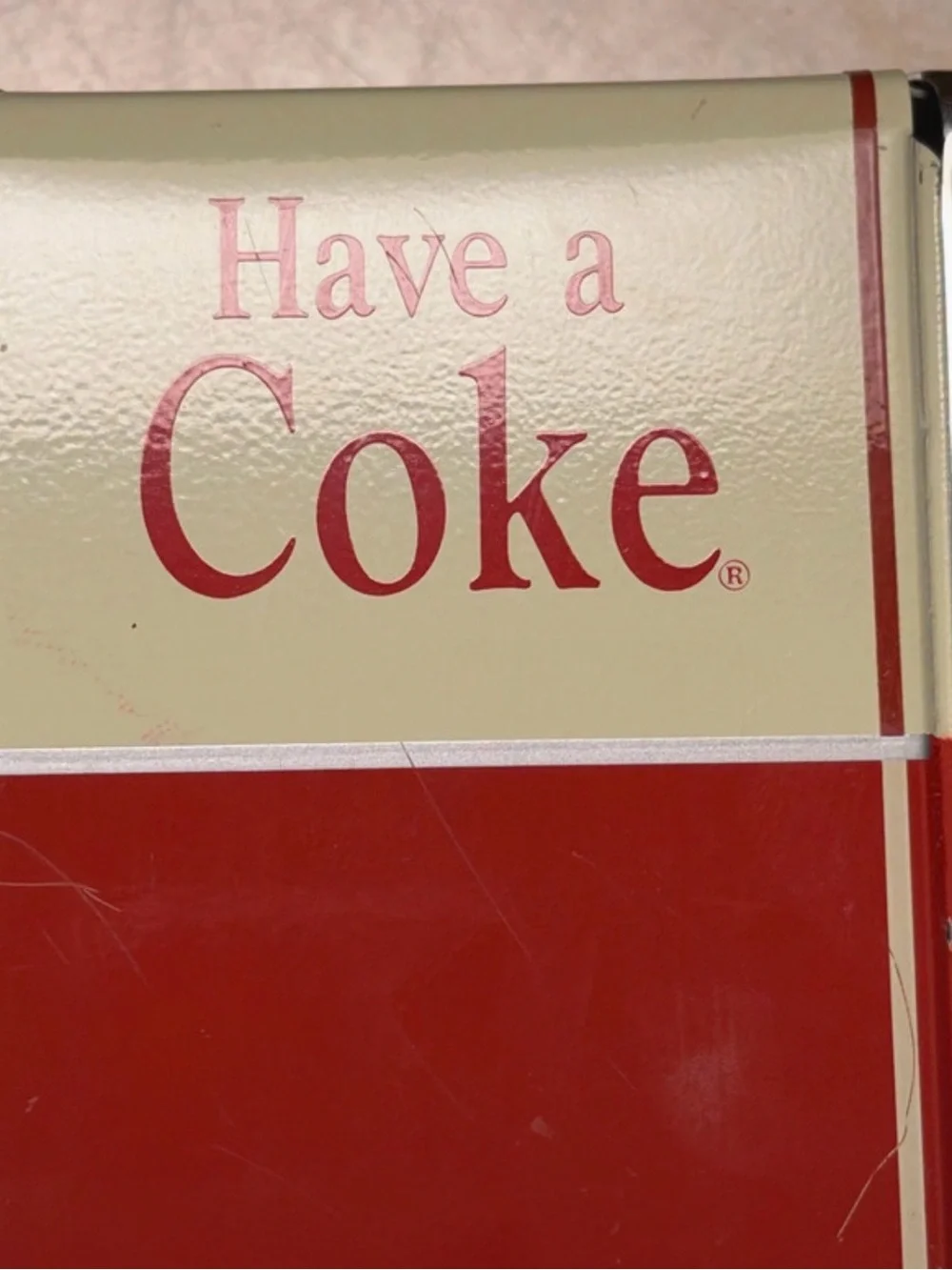 Retro-style Coca-Cola 1992 